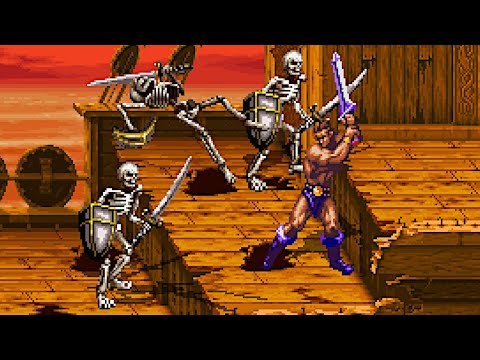 Golden Axe: The Revenge of Death Adder (Arcade) Playthrough