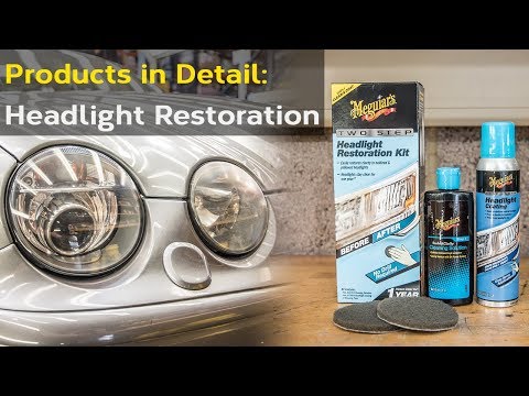 Meguiars Two Step Headlight Restoration Kit