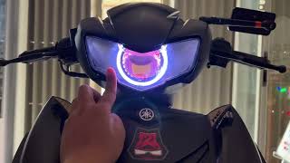 Exciter 2019 150 Long Xuyên Độ Bi Led T-Rex 1.0 60w Tận Nhà T23Shop Cần Thơ