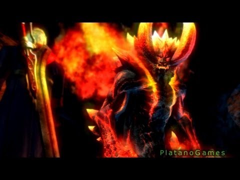 Devil May Cry 4 - Nero Executioner Gameplay - Demon Berial Boss Fight - HD