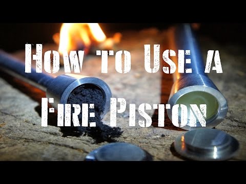 How To Use A Fire Piston