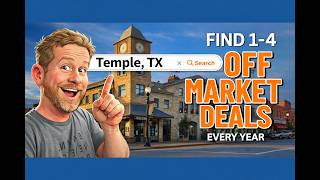 How to Find Cash-Flowing Rentals in Temple, TX 76502 | Live Deal Analysis + Off-Market Plan