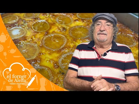 Tarta de naranja de pasta filo