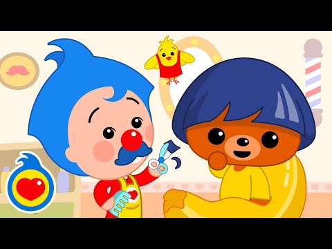 Canção do Cabeleireiro 💇‍♂️ ✂️ | Música Infantil com Um Herói do Coração ❤️