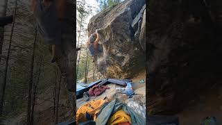Video thumbnail of Treebeard, V9. Clear Creek Canyon