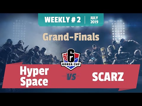 HyperSpace vs SCARZ  : 7월 Weekly #2 Grand Finals [R6 KOREA CUP 2019]
