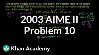2003 AIME II Problem 10