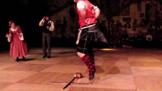 Scottish Sword Dance, Dickens Christmas Fair 2009