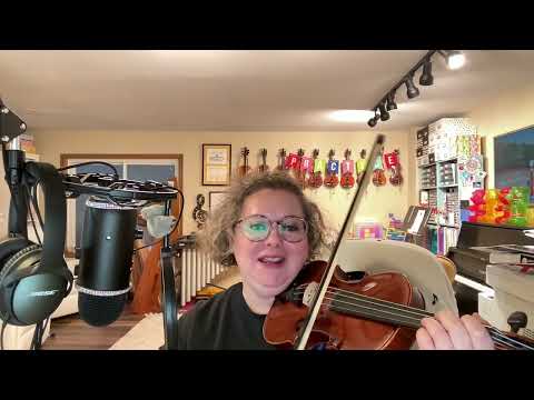 The Gummy Bear Song Violin Practice Video