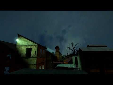 Half-life 2 - Menu background. Chapter 6: "We Don't Go To Ravenholm..."