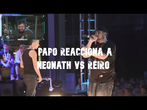 PAPO REACCIONA a NEONATH vs REIRO - Red Bull Batalla de los Gallos España 2014