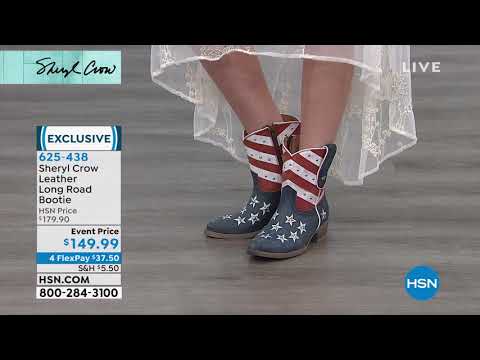 Sheryl Crow Leather Long Road Bootie