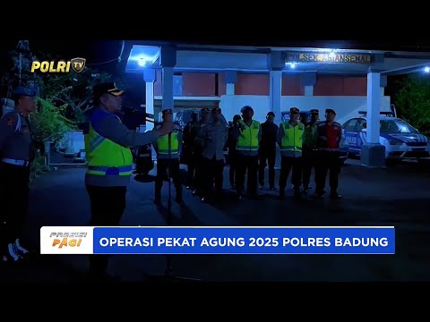 POLRES BADUNG POLDA BALI GELAR PATROLI MALAM DALAM RANGKA OPERASI PEKAT AGUNG 2025