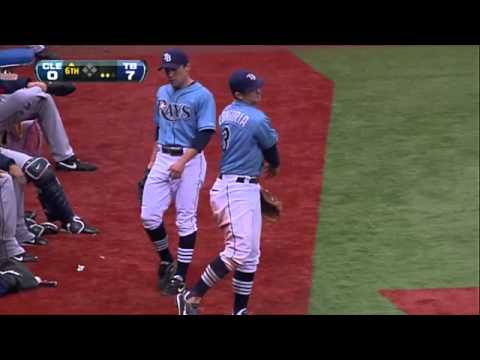 2011/05/29 Longoria's foul catch