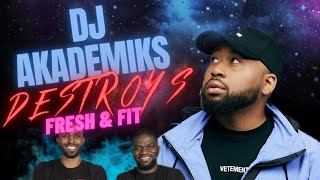 @DJ Akademiks WrECKS the @FreshandFit Podcast | @Young Dolph Update