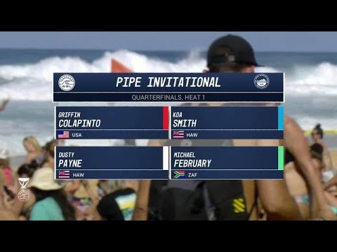 Men's Pipe Invitational: Quarterfinals, Heat 1