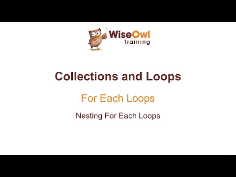 Excel VBA Online Course - 6.3.3 Nesting For Each Loops