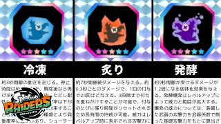 【検証】状態異常の仕様を徹底調査!【スプラトゥーンレイダース】