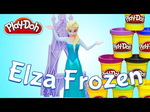 Play-Doh Frozen. Disney Frozen Elsa doll.