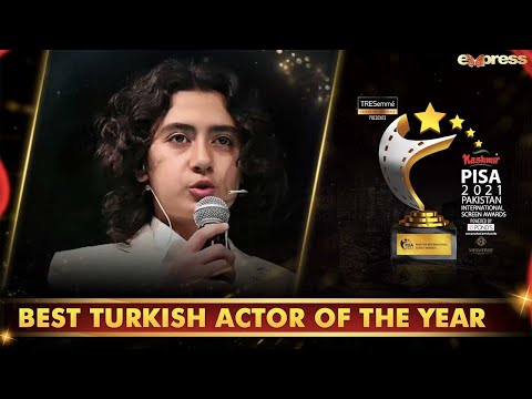 Emre Üçtepe Best Turkish Actor Of The Year | PISA Award 2021 | Express TV | I2O2O