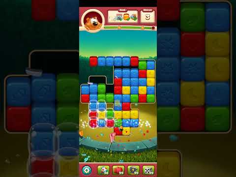 Toon Blast Level 2444 No Boosters Series