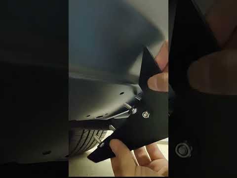Dodge Challenger install to rear diffuser