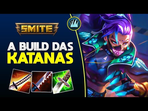 A build das KATANAS! AMATERASU JUNGLER - ⚡ Smite BR Conquista