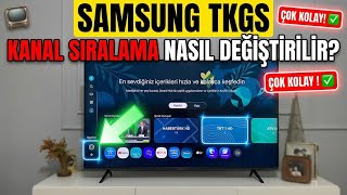 Jak změnit pořadí kanálů na Samsung TV TKGS? | Je to velmi snadné! 📺 (