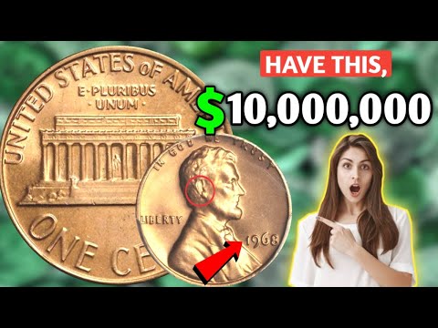 1968 Lincoln Memorial One Penny Coin Value | How Much is a 1968 Lincoln Penny Worth Money