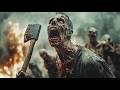 Intense Zombie Film Virus Spreads Worldwide Survivors Flee But Are Trapped By Hordes