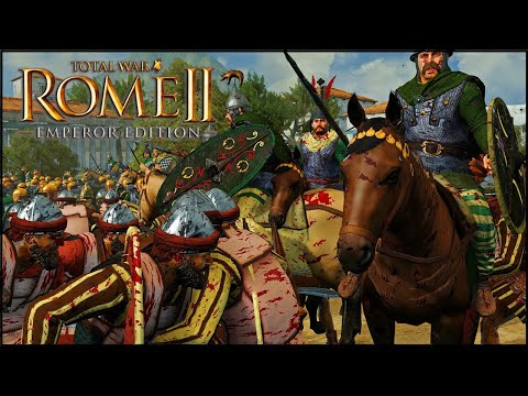 Brutal Siege With An UNBELIEVABLE Ending! 3v3-Total War Rome 2