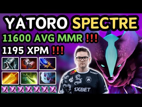 🔥 YATORO SPECTRE Carry GODLIKE 1195 XPM 🔥 Immortal 6 YATOROGOD - Dota 2
