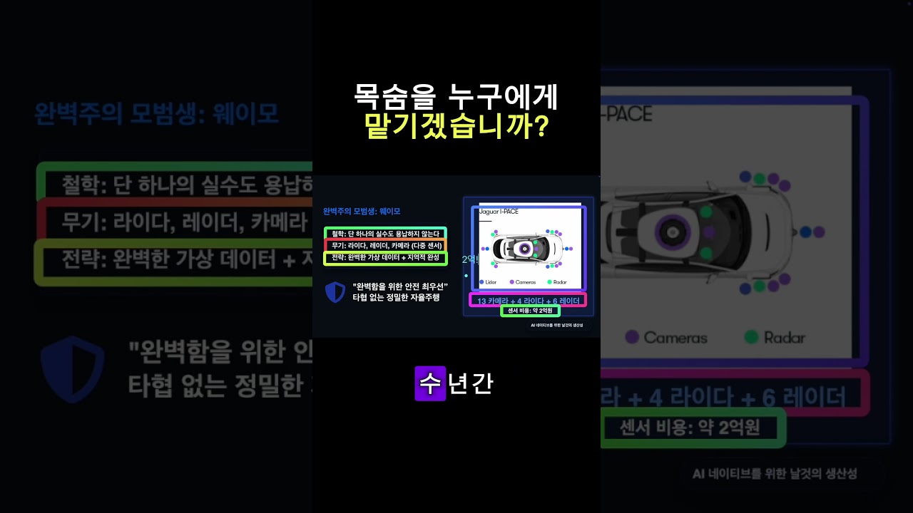 웨이모 vs 테슬라