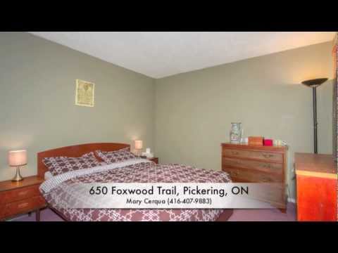 650 Foxwood Trail, Pickering, ON