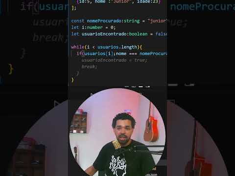 🔥 Hora de aprender usar While - Veja á  Aula completa no canal  - #typescript  #javascript