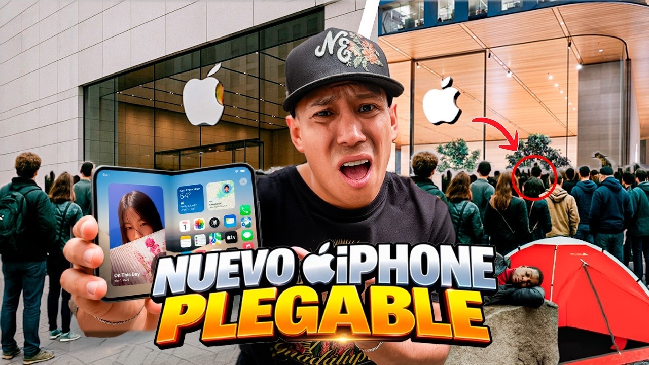 Me Forme TODA UNA NOCHE🌙 para COMPRAR el Nuevo iPHONE DÚO 💸😱💰