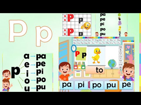 La letra P | Descarga la Clase en PowerPoint