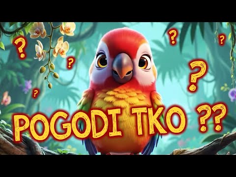 🎉 TKO SE SKRIVA IZA STIHA ✨ VESELJAK 🤩 NAUČI ŽIVOTINJE ZA DJECU