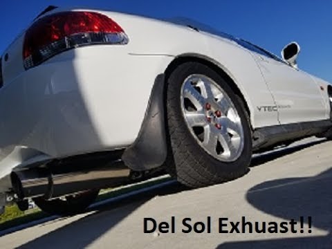 Honda Del Sol 1993 - 1997 Exhaust Update