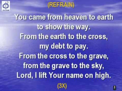 CFC EDMONTON - CLP SONG - LORD I LIFT YOUR NAME ON HIGH with lyrics