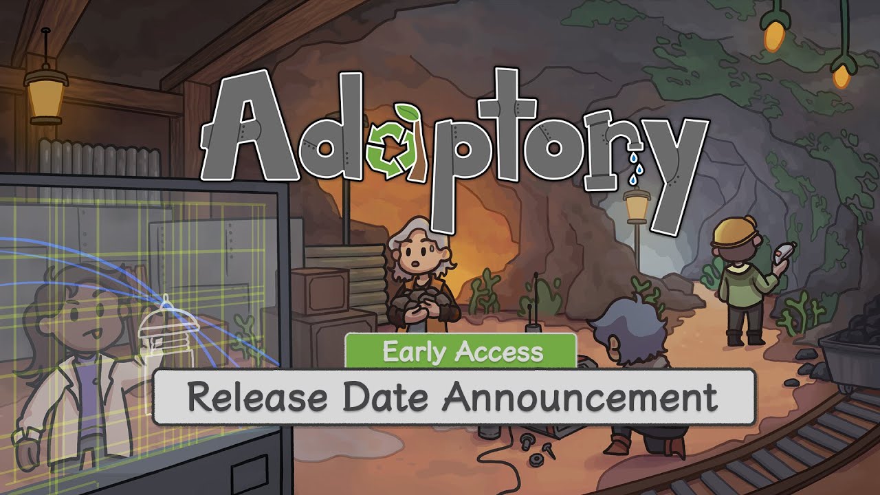 Adaptory | Early Access Release Announcement Date Trailer | indie.io