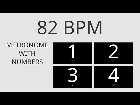 82 BPM Metronome - 4/4