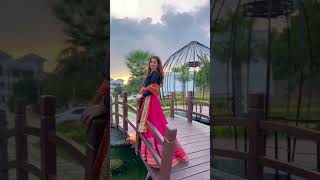 Hot Pink Raw Silk Lehenga Choli - Video 7