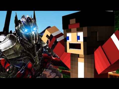 videogames - SERIOUS GIRL MOD BANS TRANSFORMERS IN MINECRAFT! (Minecraft Voice Trolling)