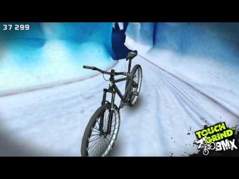 Polar Ridge | Do a crooked flip and a triple barspin out from the cave! - Touchgrind BMX