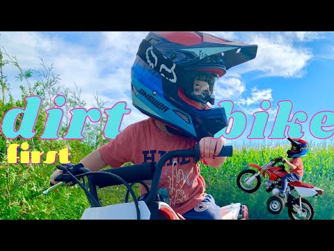 My first Dirt Bike 2021 Honda CRF50F. Jason, 3 years old