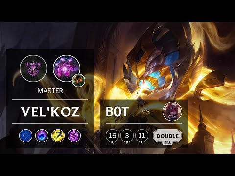 Vel'Koz Bot vs Xayah - EUW Master Patch 9.24