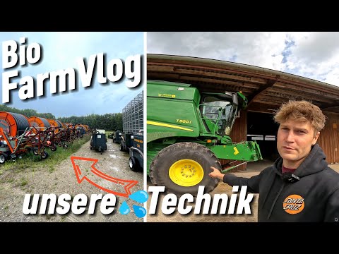 Measuring oat hectoliters yourself - Our irrigation technology & BGA service / Vlog 35