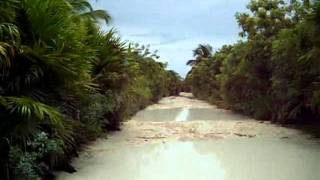 preview picture of video 'Ruta a Punta Allen de dia - Punta Allen Route by day'