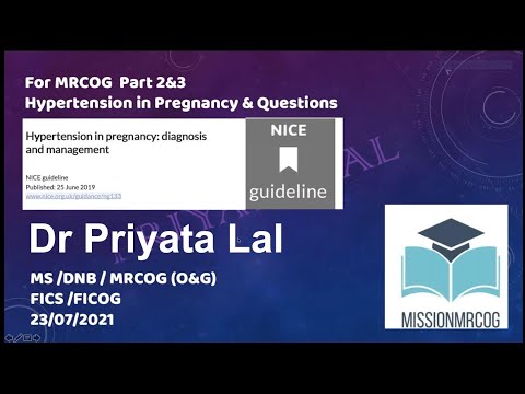 Hypertension in Pregnancy - Diagnosis and Management: Nice guideline June2019-Guideline no. ng133.